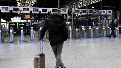 Segundo día de huelga ferroviaria en Francia
